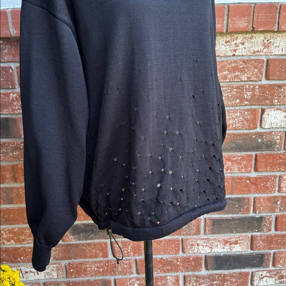 Nike Sportswear Tech Pack Black Long Sleeve Men's Sweater Size Medium - Picture 3 of 9